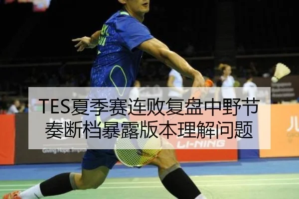 TES夏季赛连败复盘中野节奏断档暴露版本理解问题